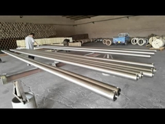 SS316L製オイルウェル用0.3mmスロットワイヤーラップスクリーンパイプ