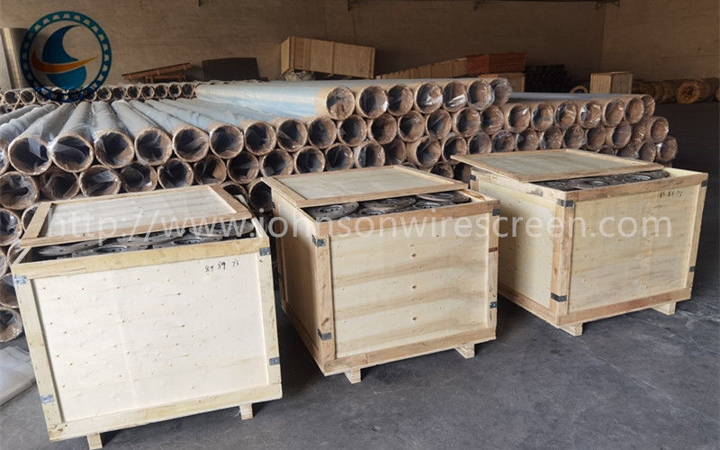 詰め込まないSS304 クエージワイヤースクリーンフィルター 細いグリッドフィルターを回転させる