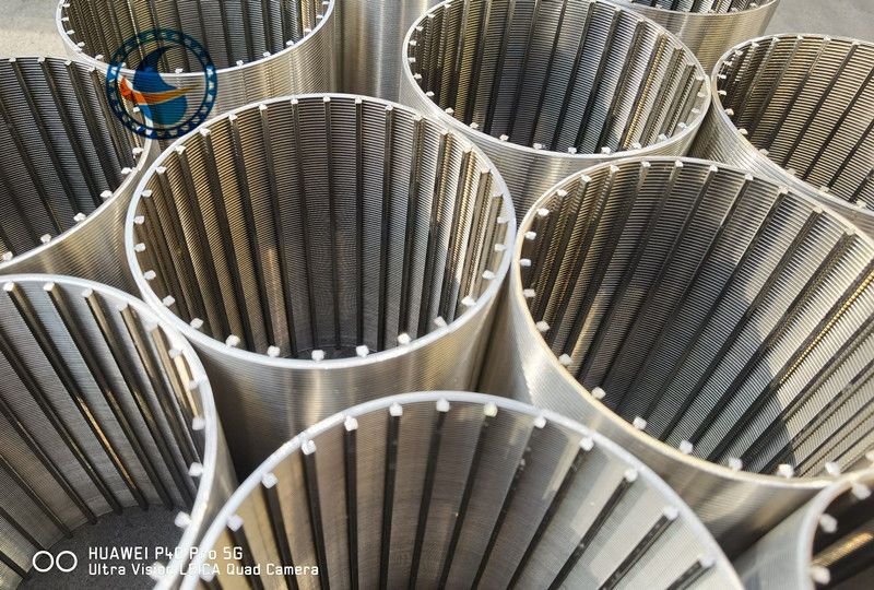 産業用クイージワイヤスクリーンフィルター 精密フィルタリングのためのワイヤサポートストッド