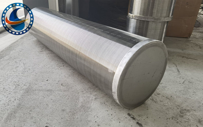 OD 2-3/8インチ スロット100μm SS304 ジョンソン型ウェッジワイヤースクリーンフィルター