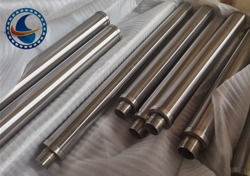 SS304 V字型プロファイルワイヤウェッジワイヤスクリーンフィルターパイプ