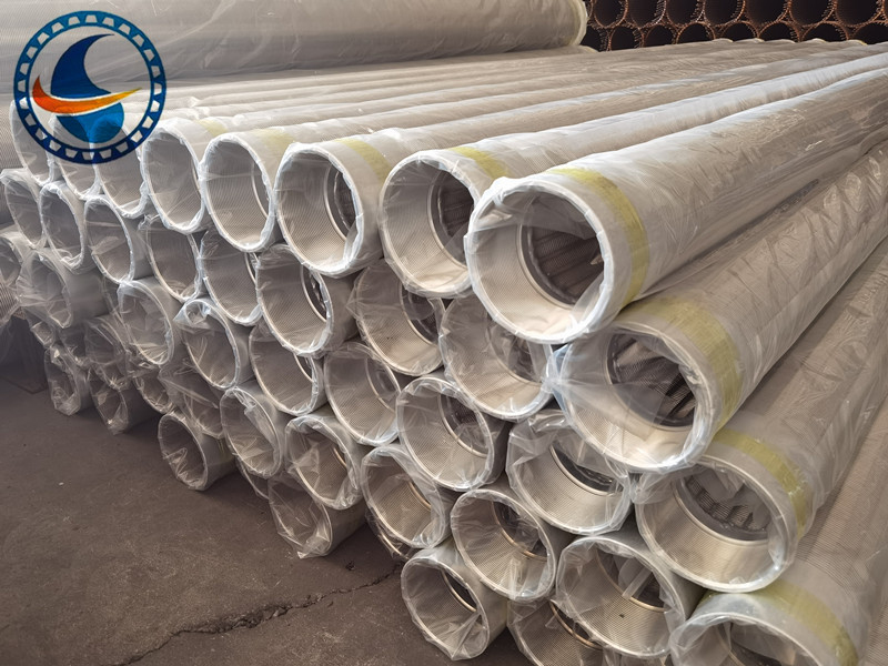 12-3/4 インチ 304L ステンレス鋼のワイヤ巻きスクリーン 砂制御