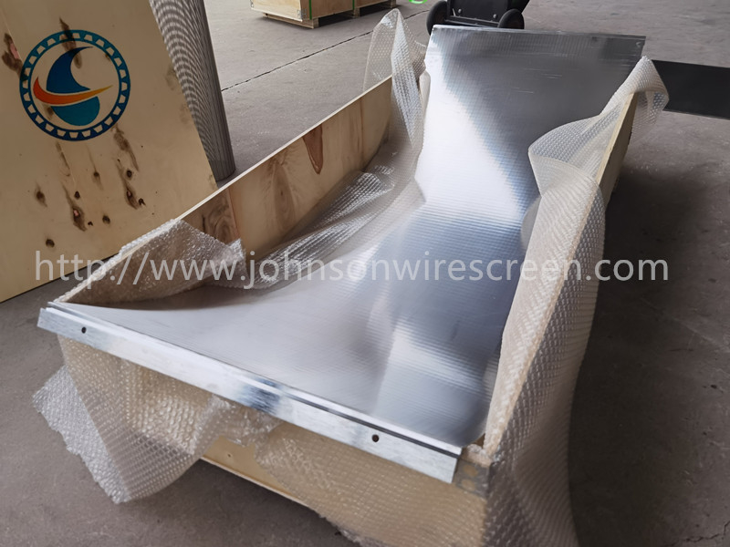 SS316L ウェッジワイヤーアークスクリーンフィルター 廃水処理用