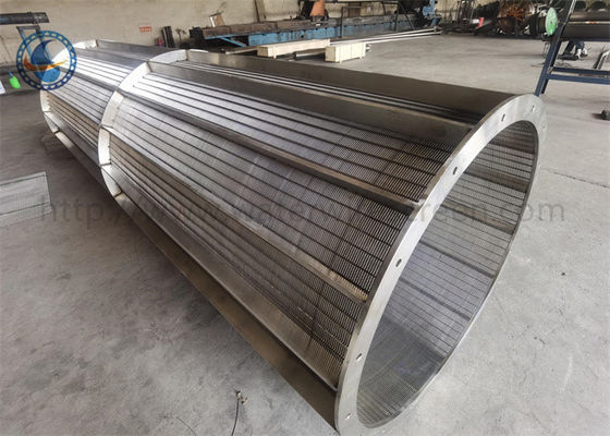 ろ過スクリーニング装置のための大直径の格子スクリーン逆洗FITO