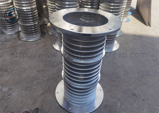 スロット 20 ステンレス鋼 304 フィルター スクリーン ウェッジ ワイヤー スクリーン 逆洗要素