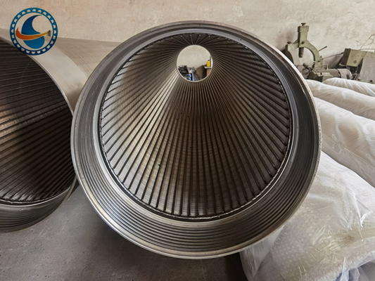 井戸用のねじ切り端が付いている 16 インチの SS316l ジョンソン ワイヤー スクリーン