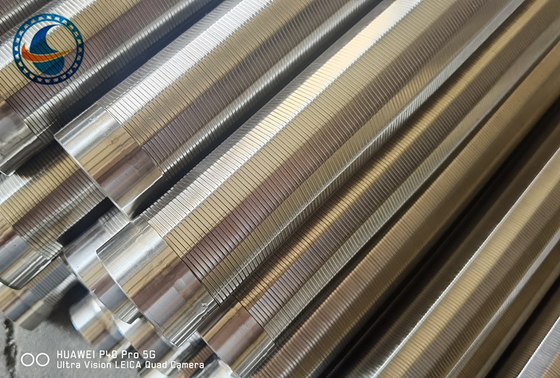 食品加工 1mm~100mmの網状のジョンソン・ビーワイヤースクリーン