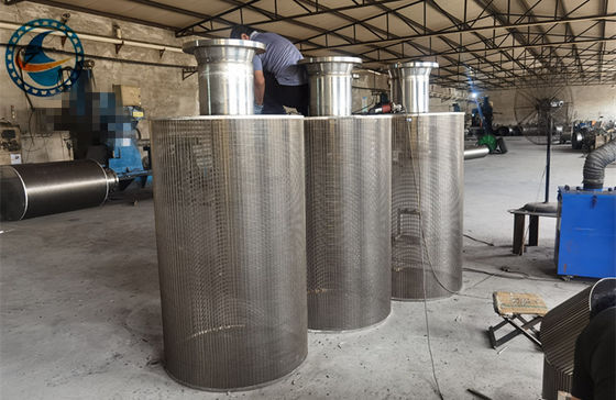 効率的で耐久性のある回転スクリーンドラム