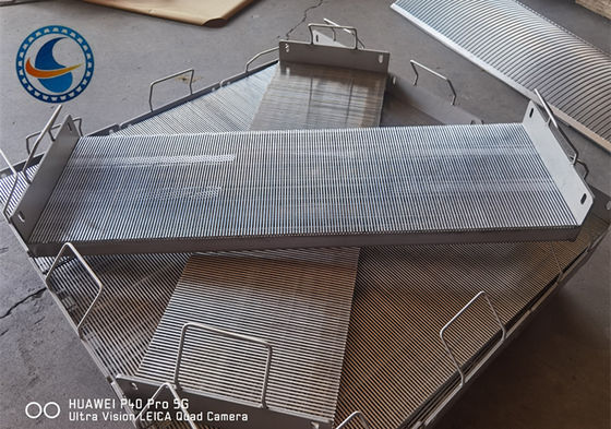 Ss 316l クイーンワイヤースクリーンパネル 溶接スロット サイズ 3.0mm オランダの織物