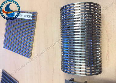 食糧/化学薬品/石油化学製品/ペーパーのための耐久のくさびの金網