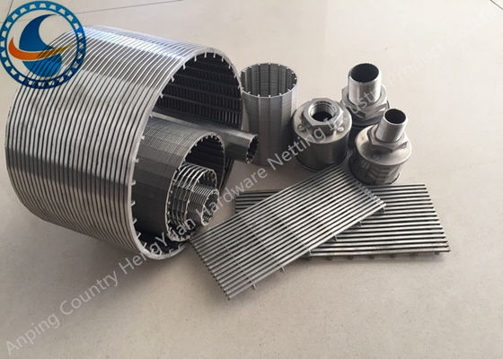 多物質的なくさびワイヤー フィルター/ステンレス鋼のくさびワイヤー容易なクリーニング